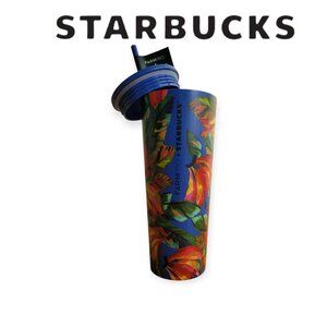 Starbucks + Farm Rio Tropical 24oz Tumbler NWT